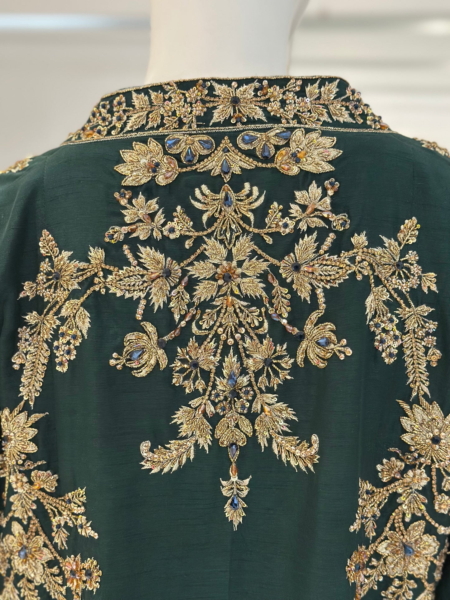 2 PC Green Gown