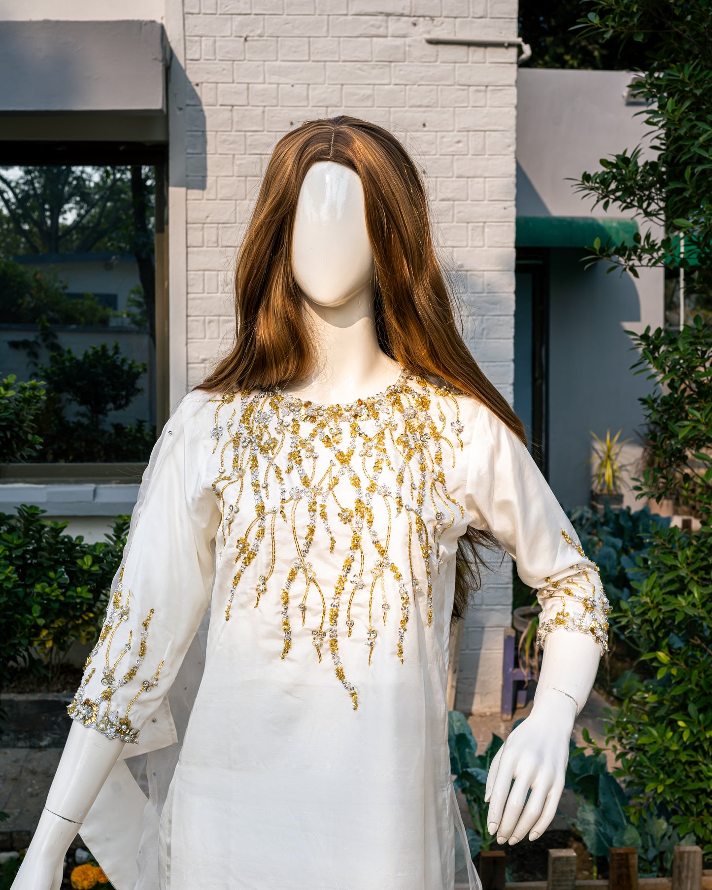 White Suit - Close Up Upper Half