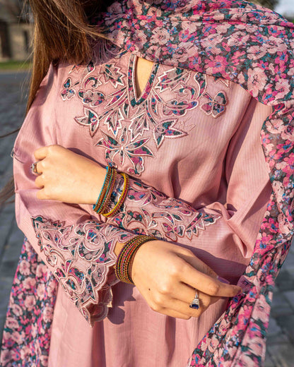 Light Purple Lawn Cotton Suit