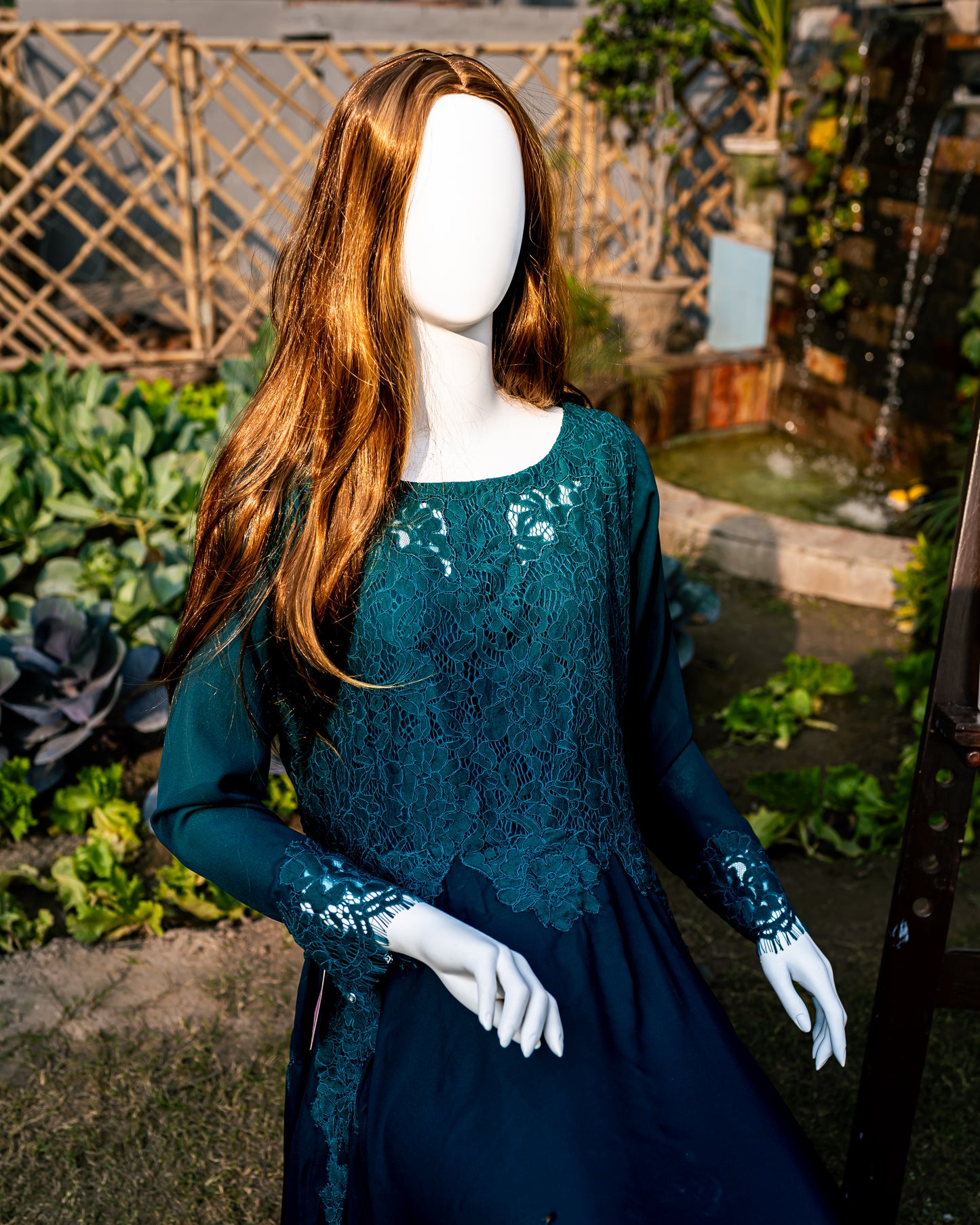 Elegant Zink  Georgette Dress