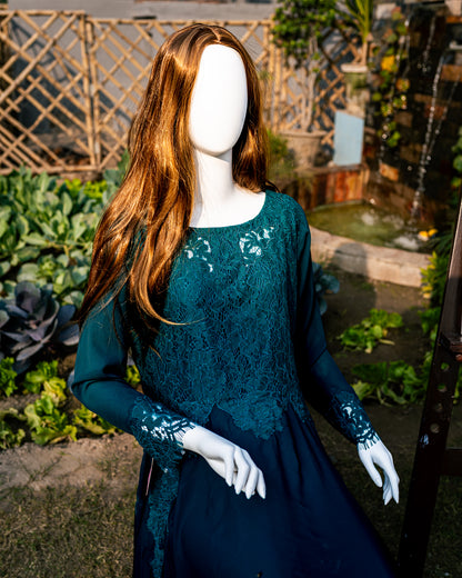 Elegant Zink  Georgette Dress
