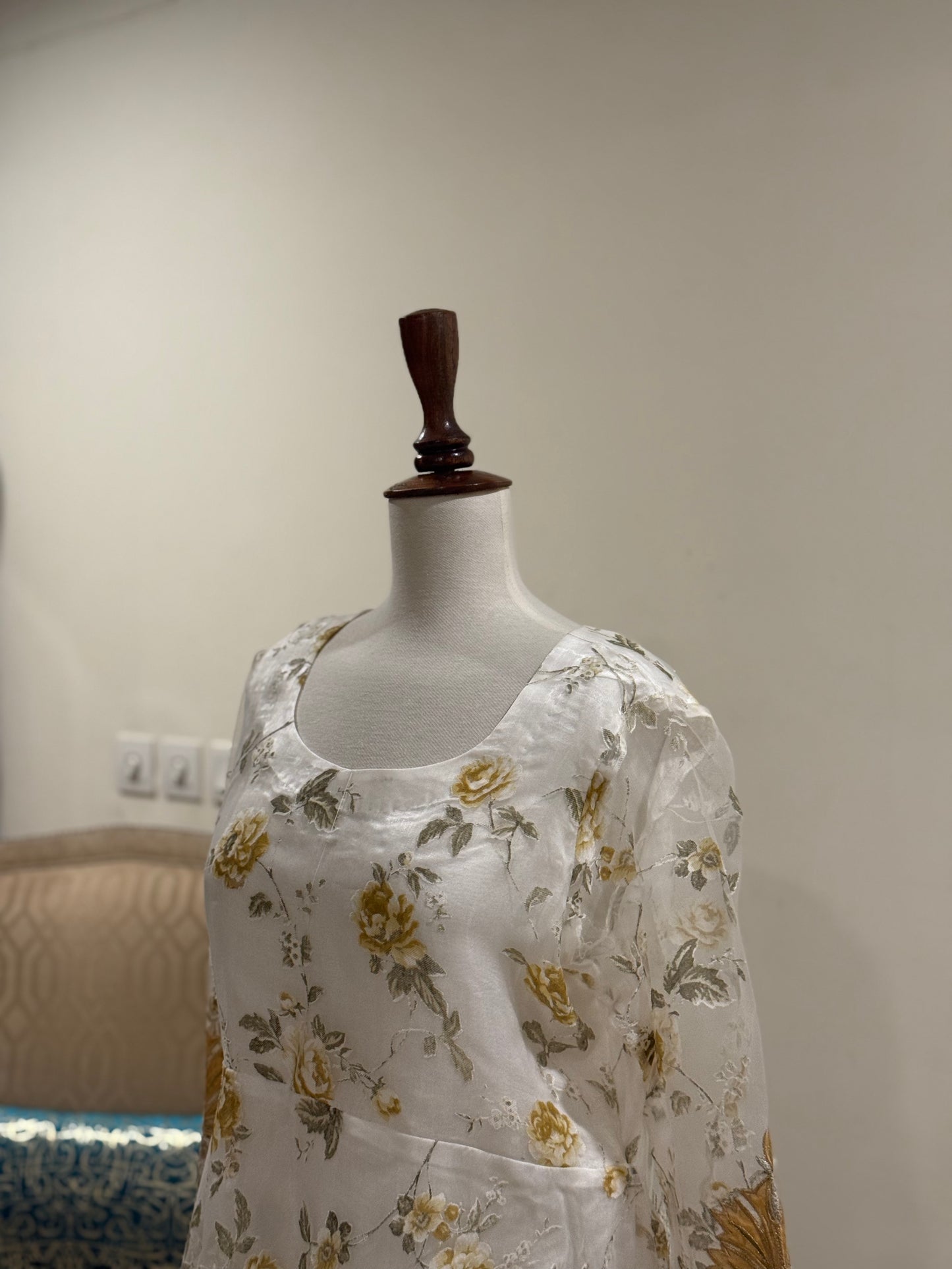 Elegant organza Maxi