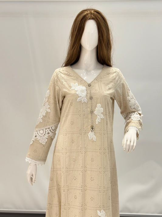 Elegant Chikankari Cotton Attire