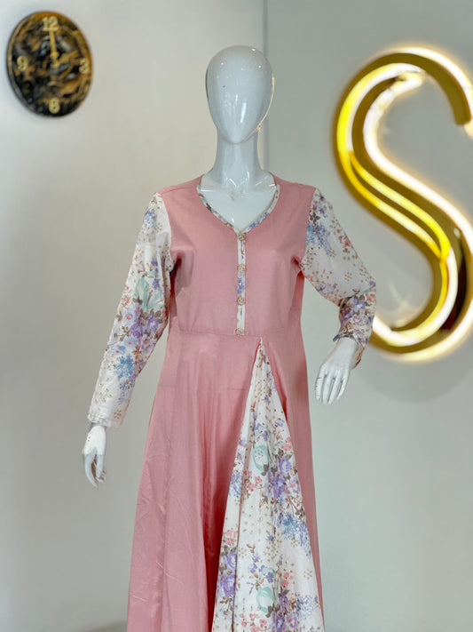 Pink Long Dress