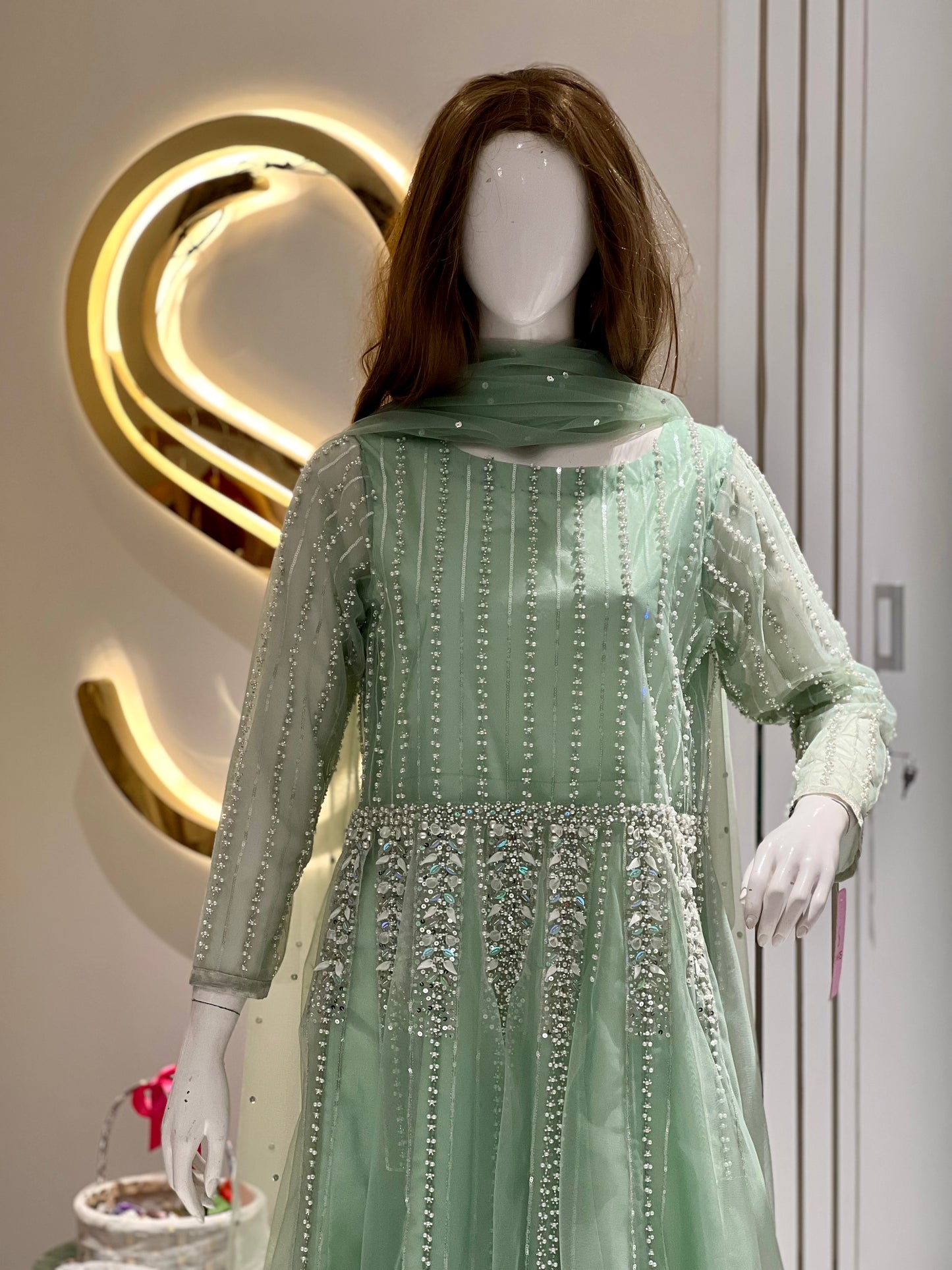 Light Green Maxi Dress