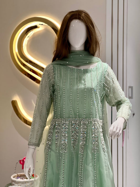 Light Green Maxi Dress