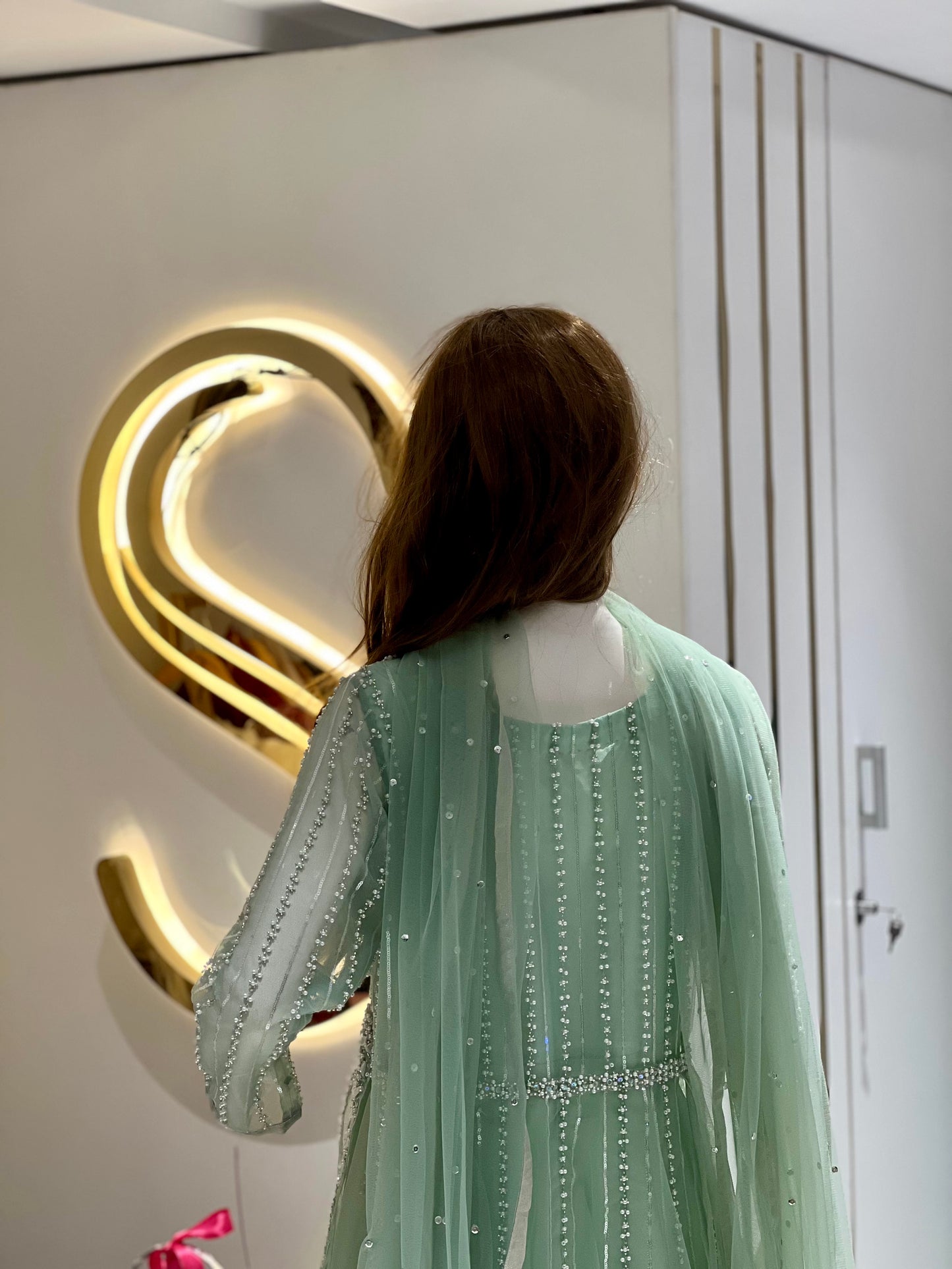 Light Green Maxi Dress