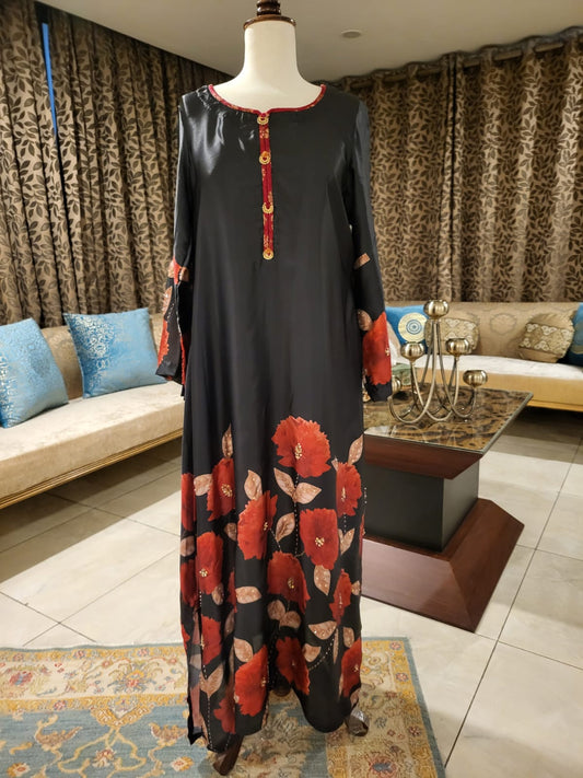 black Silk Maxi