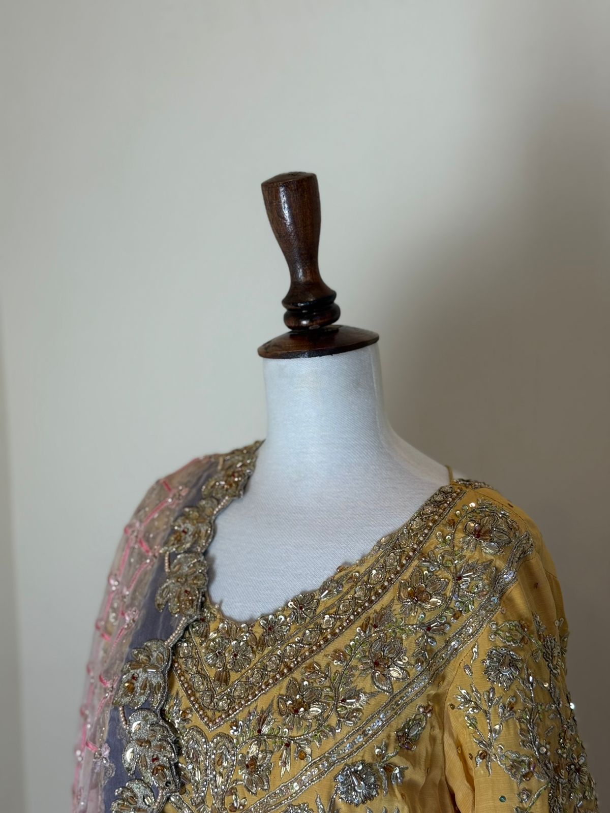 Green lehnga mehndi formal