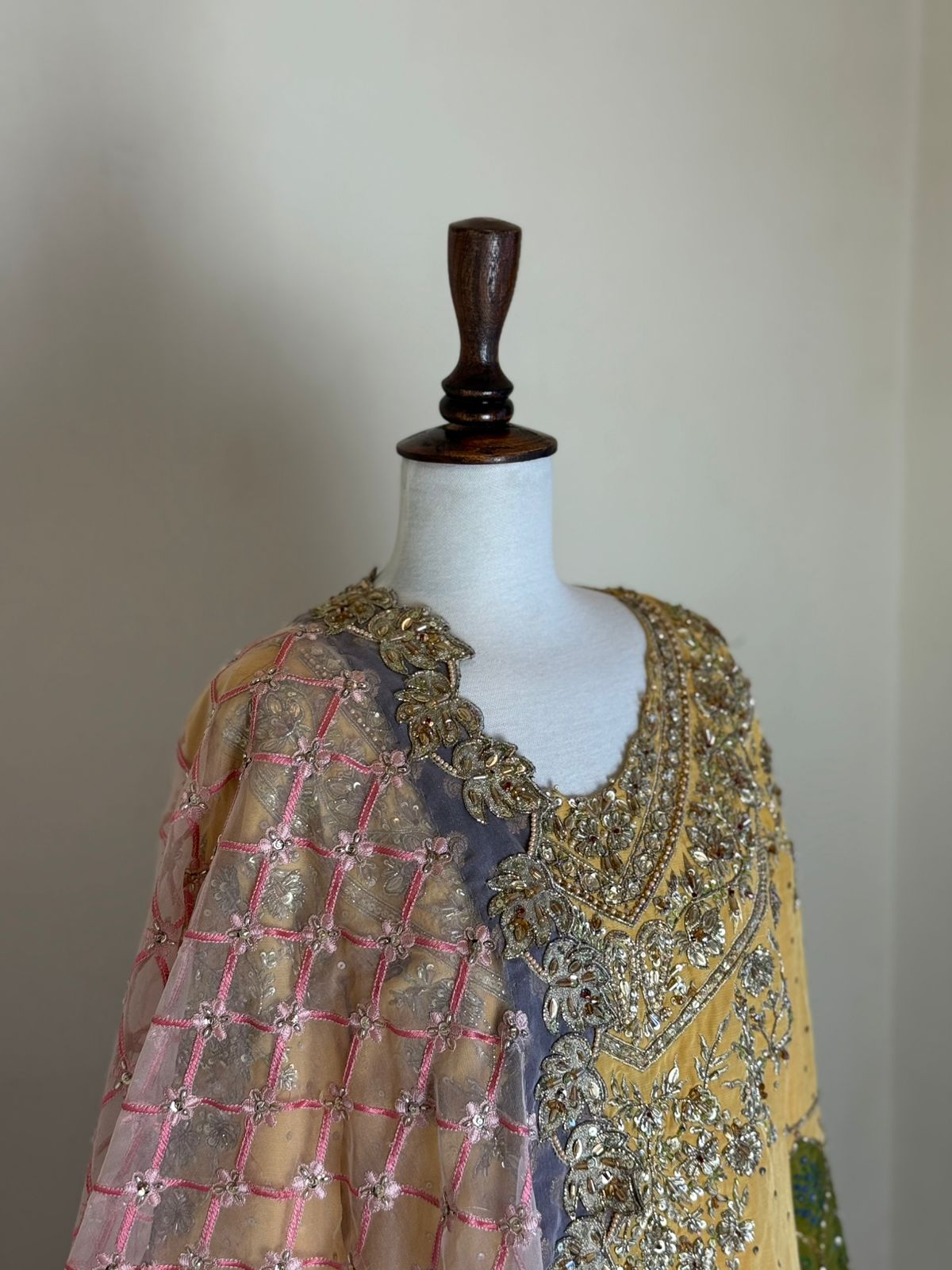 Green lehnga mehndi formal