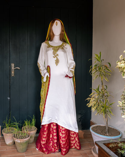 White Shamoz Dress - Front Pose